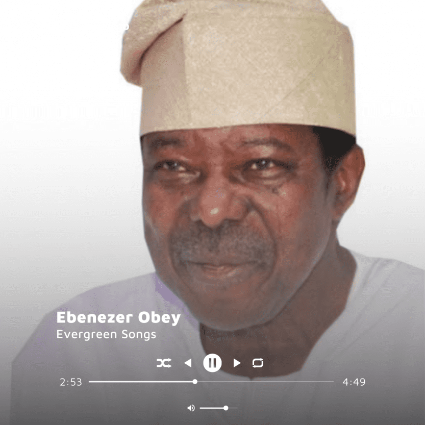 Ebenezer Obey songs album cover