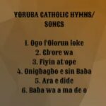 Yoruba Catholic Hymns And Songs Mix | yoruba catholic hymns and songs mix